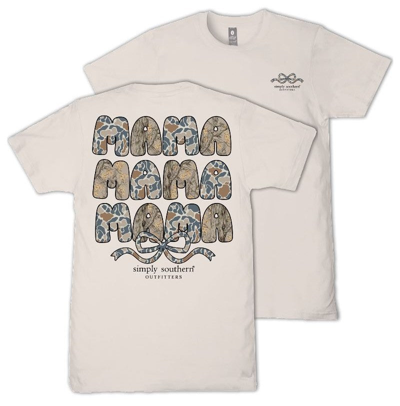 Camo Mama - Bow - S26 - SS - Adult T-Shirt