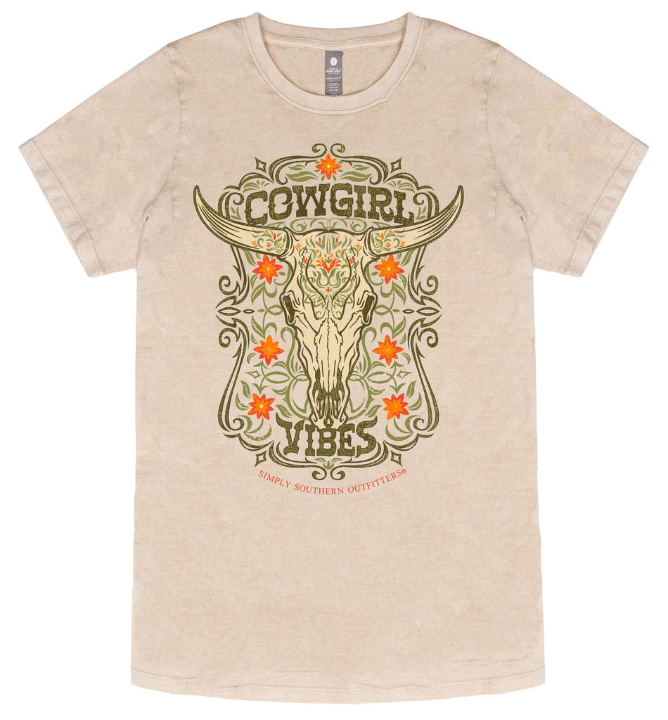 Cowgirl Vibes - Western Floral - SS - F25 - Adult T-Shirt