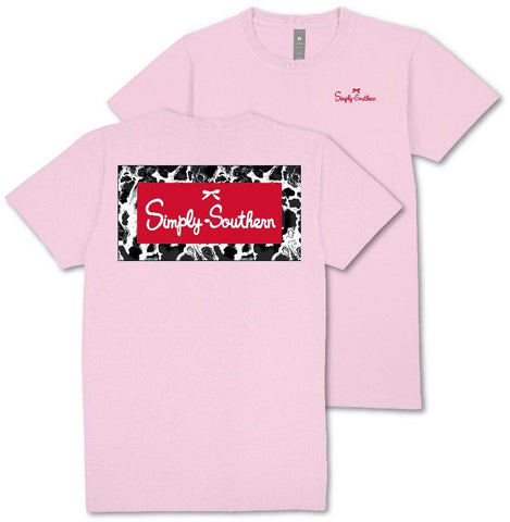 Deer - Pink Camouflage - White Bows - SS - S25 - Adult T-Shirt