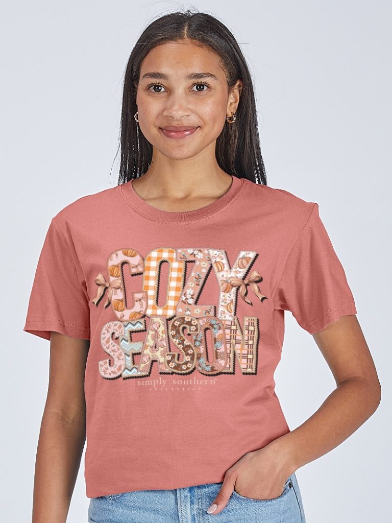 Cozy Season - Pumpkins - Plaid - Bows - SS - F25 - Adult T-Shirt