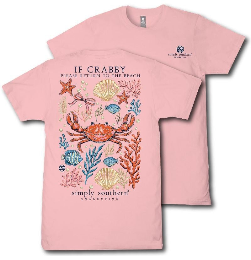 If Crabby Please Return To The Beach - S26 - SS - Adult T-Shirt