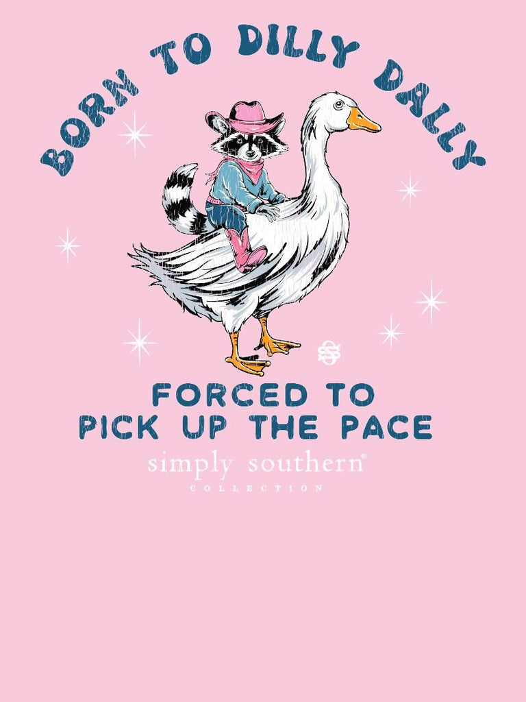 Born to Dilly Dally Duck - SS - F25 - Adult T-Shirt