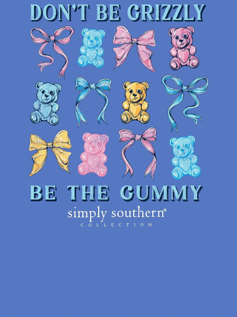 Don't Be Grizzly Be The Gummy, Bear and Bows - SS - F25 - Adult T-Shirt