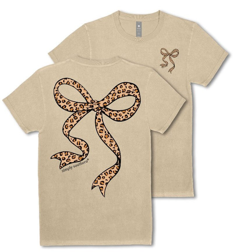Leopard Bow - S25 - SS - Adult T-Shirt