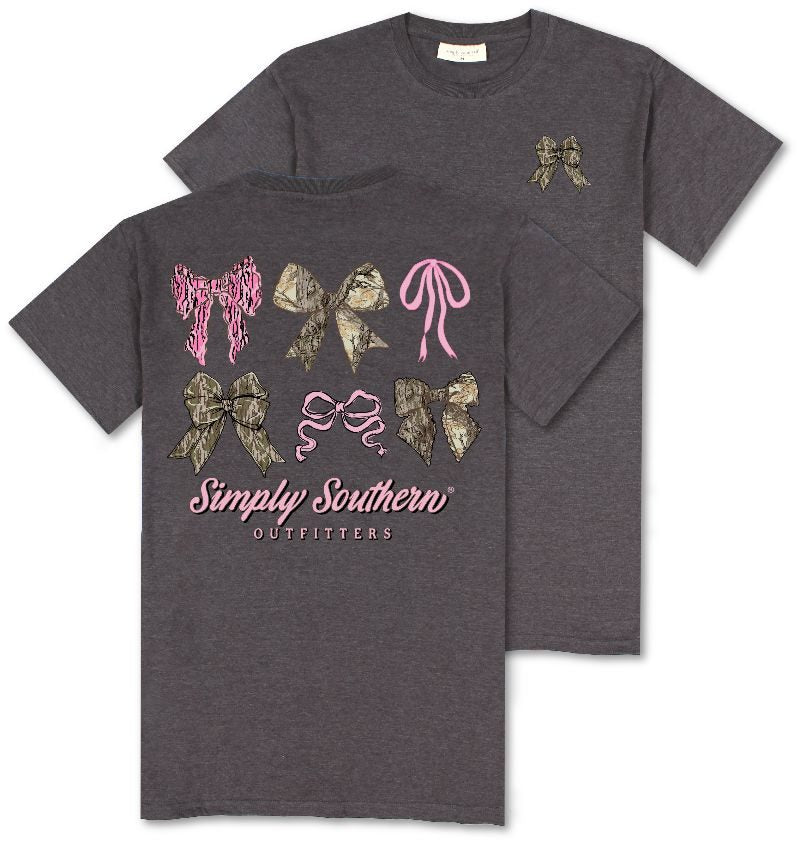 Multi Camouflage - Bows - SS - S25 - Adult T-Shirt