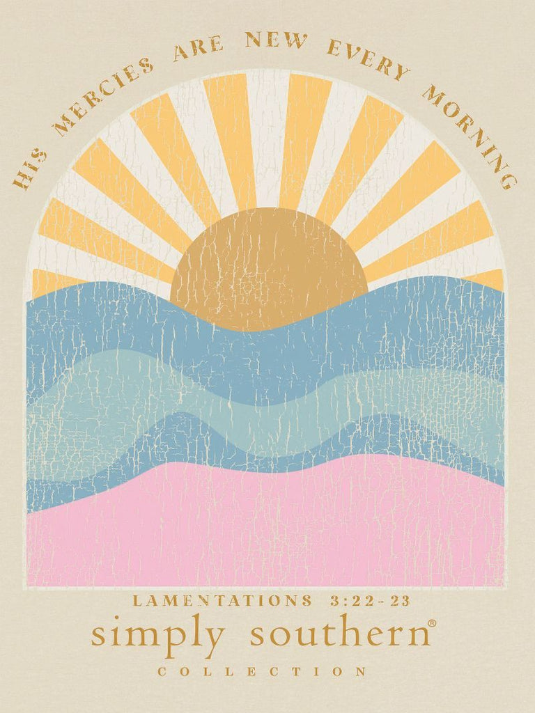 His Mercies are New Every Morning - Lamentations - Sun - SS - S25 - Adult T-Shirt