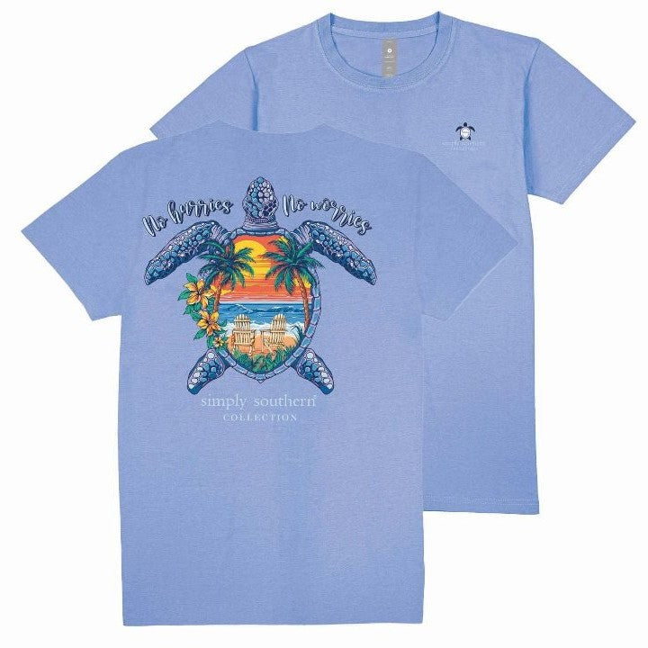 No Hurries, No Worries Track Turtle - S25 - SS - YOUTH T-Shirt