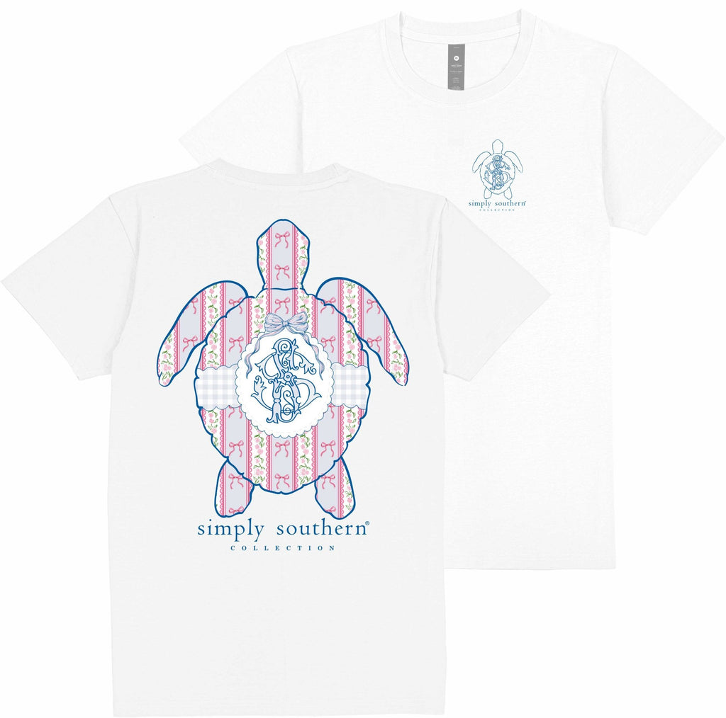 Save The Turtles - Coquette - Pink Bows - SS - S25 - Adult T-Shirt