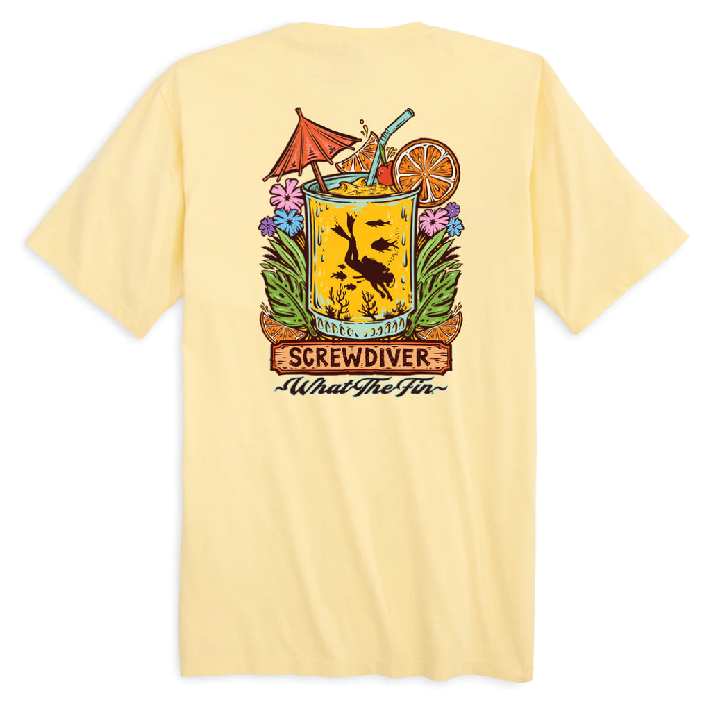 Screwdiver - Adult T-Shirt - What The Fin