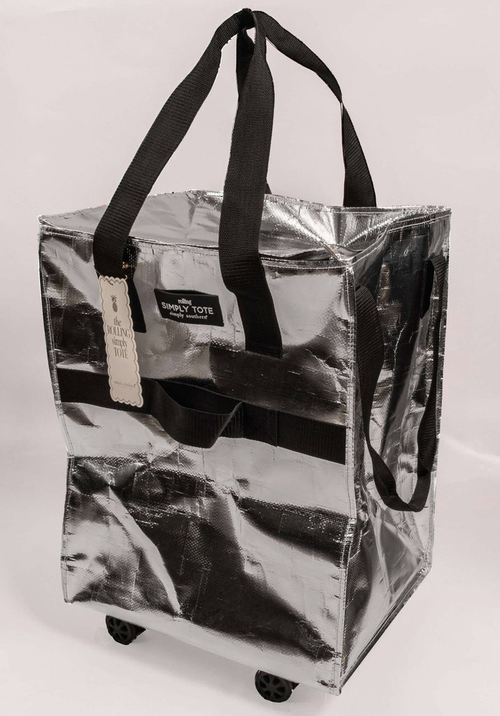 Bag Rolling Tote - Solid Colors - F25 - Simply Southern