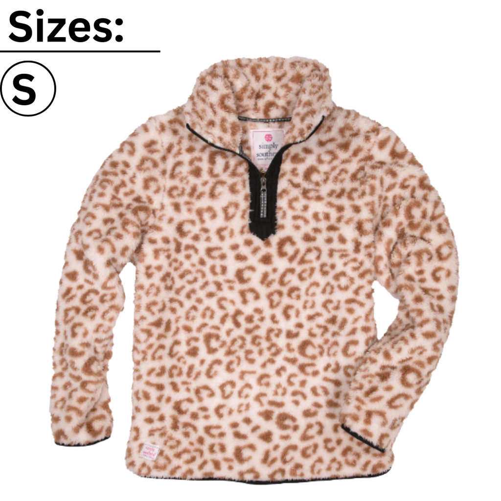 Y-Neck Pullover - Leopard - F21 - Simply Southern