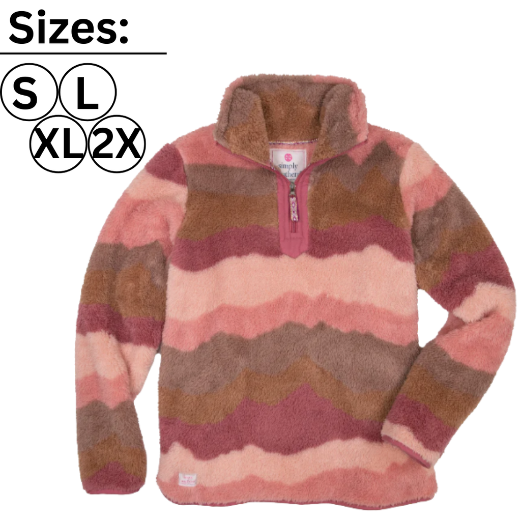 Y-Neck Pullover - Mountain - F21 - Simply Southern