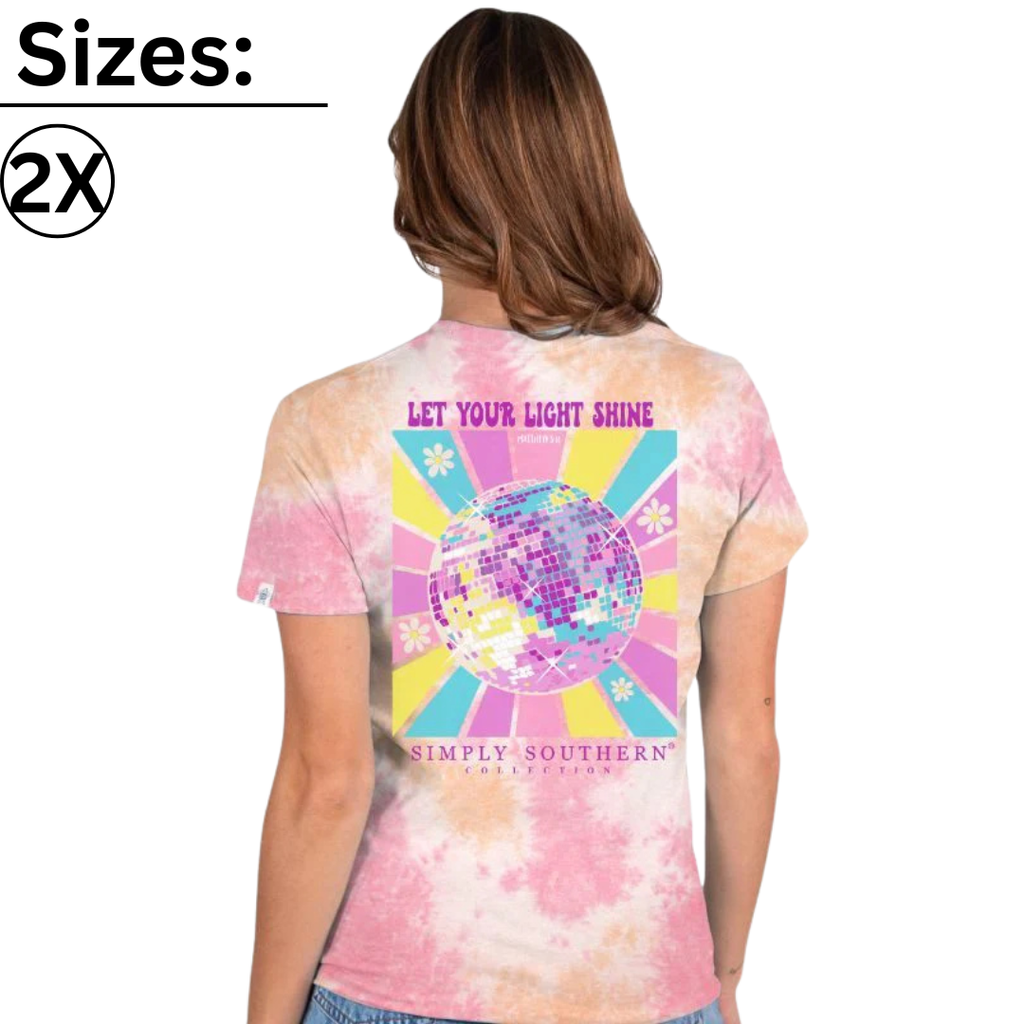 Let Your Light Shine -Disco Ball - S23 - SS - Adult T-Shirt