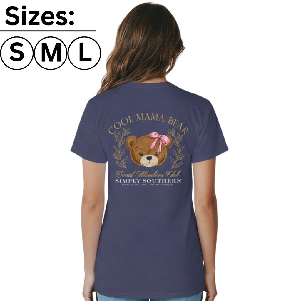 Cool Mama Bear - Social Members Club - SS - S24 - Adult T-Shirt
