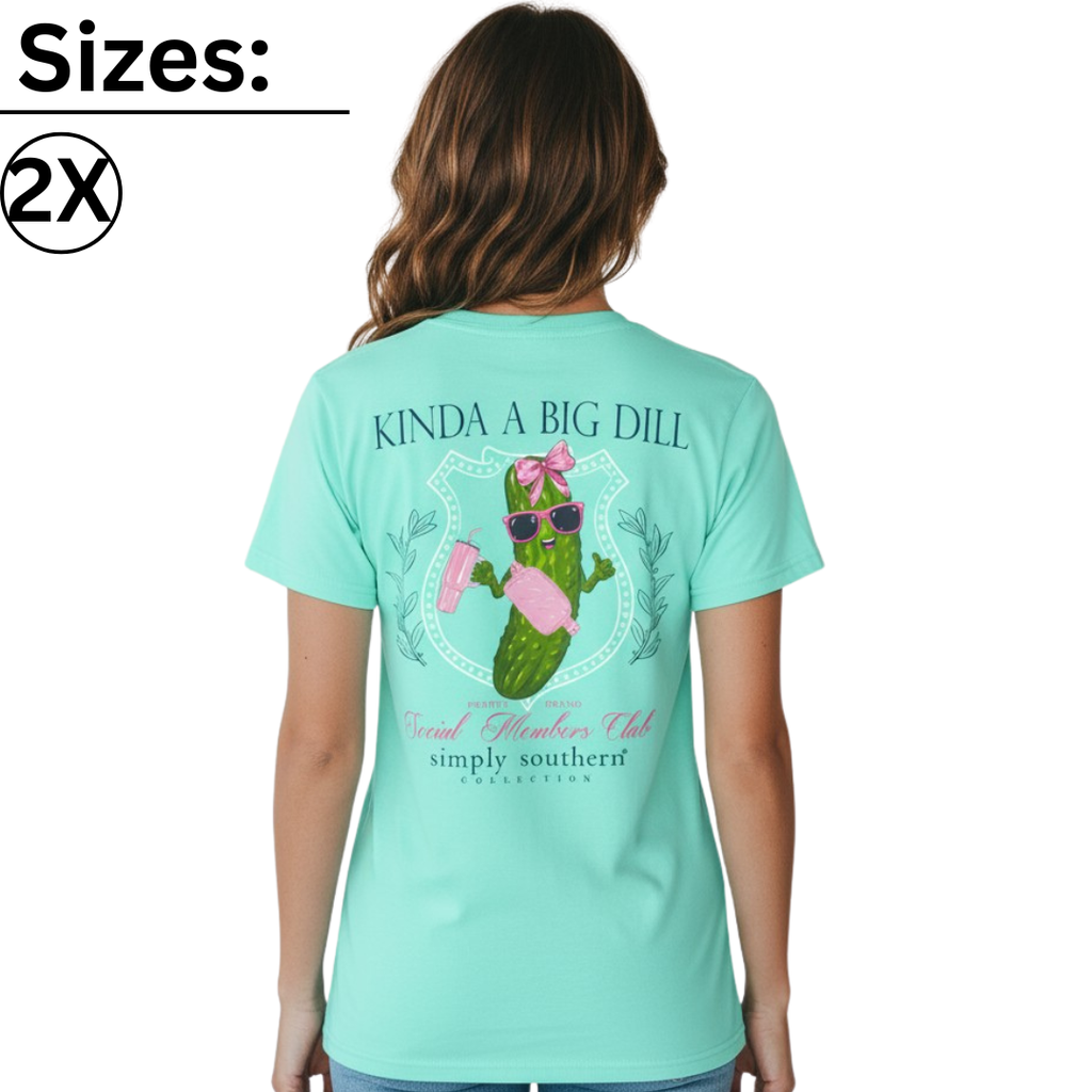 Kinda A Big Dill - Pickles - SS - S24 - Adult T-Shirt