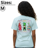 Happiness All Around - Happy Valentines - Happy St Patrick - Happy Easter - Gnomes - S24 - SS - Adult T-Shirt