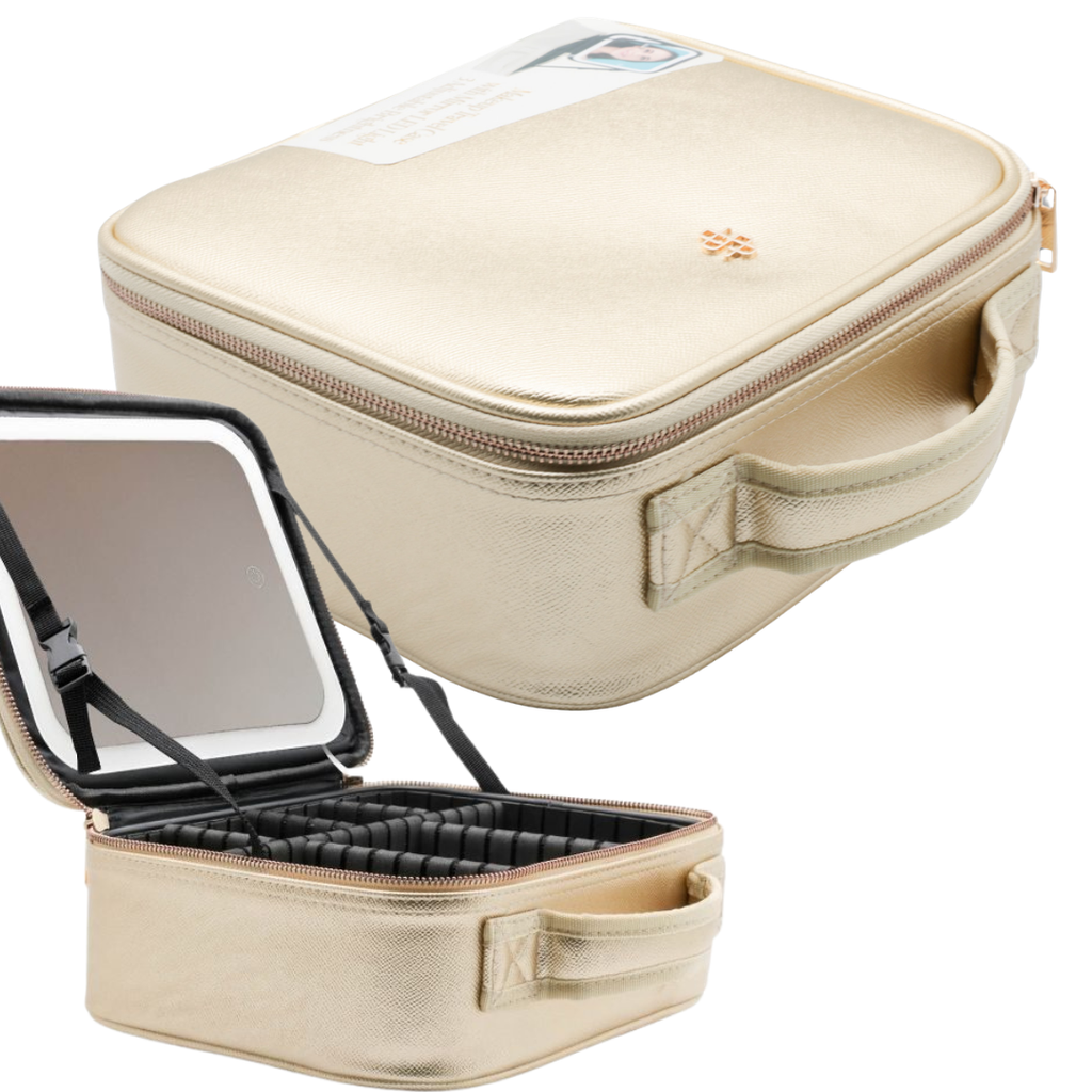 Vegan Leather Travel Case - Makeup - S26 - Simply Southern