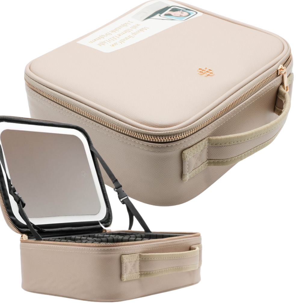 Vegan Leather Travel Case - Makeup - S26 - Simply Southern