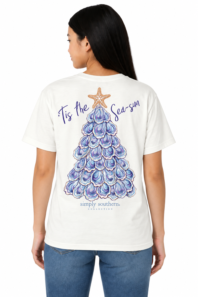 Tis The Sea-Sun - Oyster Tree - F26 - SS - YOUTH T-Shirt