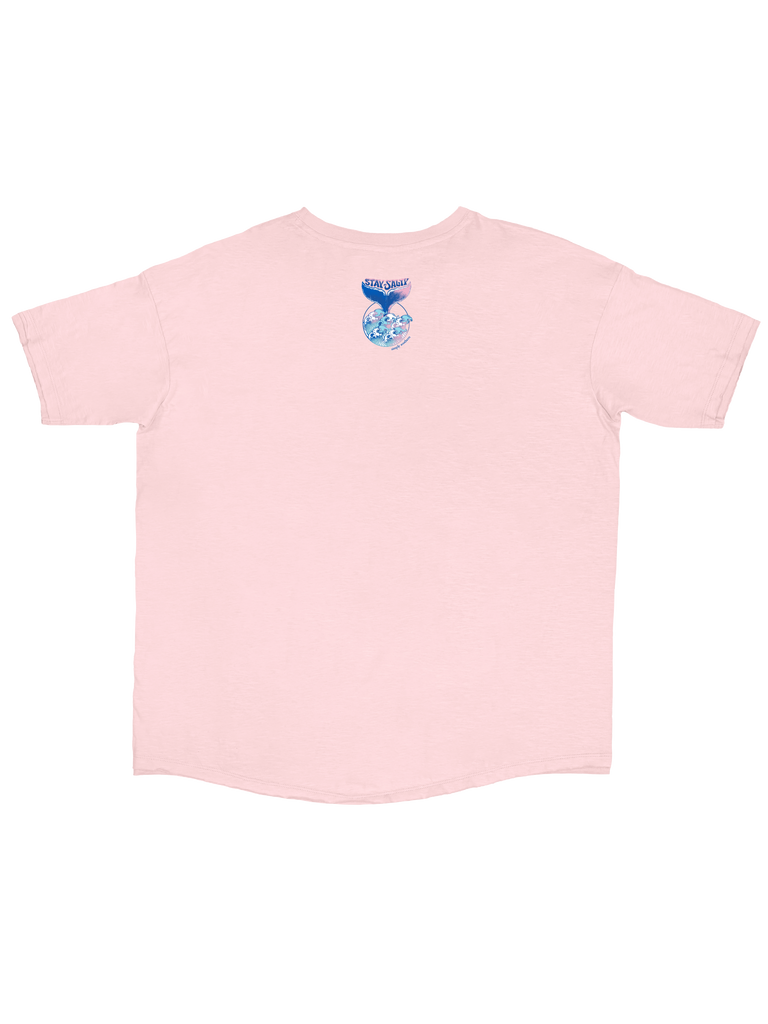 Stay Salty - Whale Tail - S24 - SS - Fashion Boxy Shirt