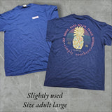 Simply Southern - Short Sleeve - Pineapple - Size Adult Large (M49)
