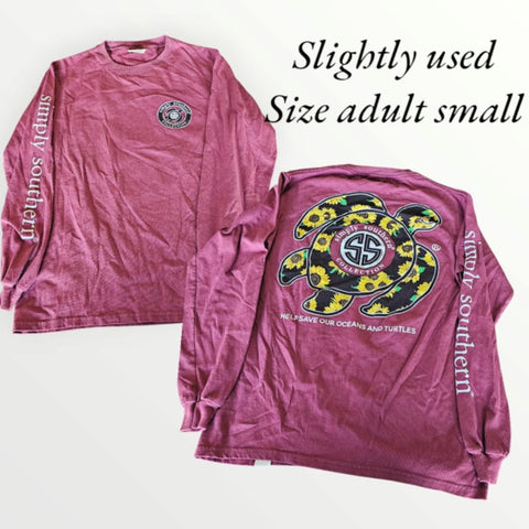 Simply Southern - Long Sleeve Shirt - Broken Masterpieces - Adult Size Small (M29)