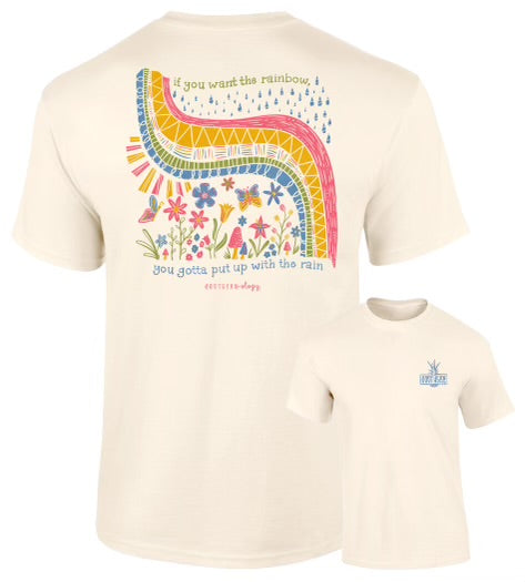 If You Want The Rainbow, You Gotta Put Up With The Rain - Adult T-Shirt - Southernology