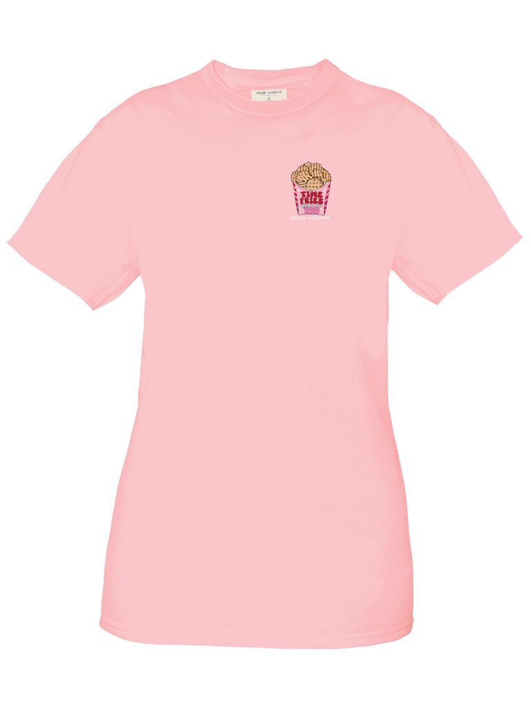 XOXO Time Fries When I'm With You - Valentines - S24 - SS - Adult T-Shirt