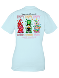 Happiness All Around - Happy Valentines - Happy St Patrick - Happy Easter - Gnomes - S24 - SS - Adult T-Shirt