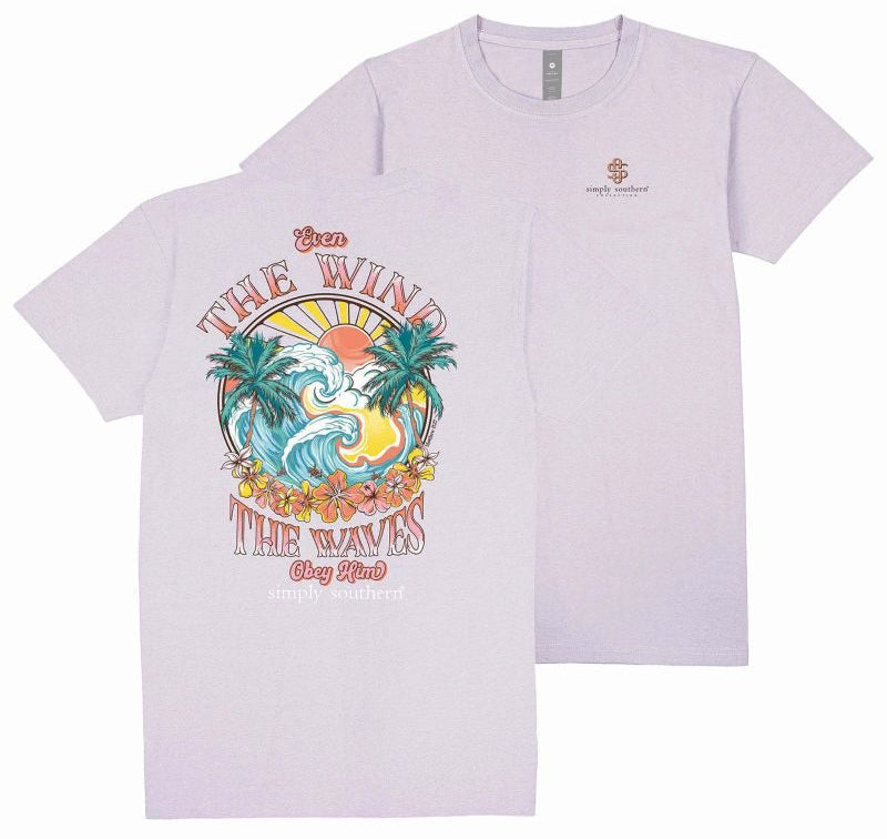 Even The Wind & The Wave Obey Him - Beach - SS - S25 - Adult T-Shirt