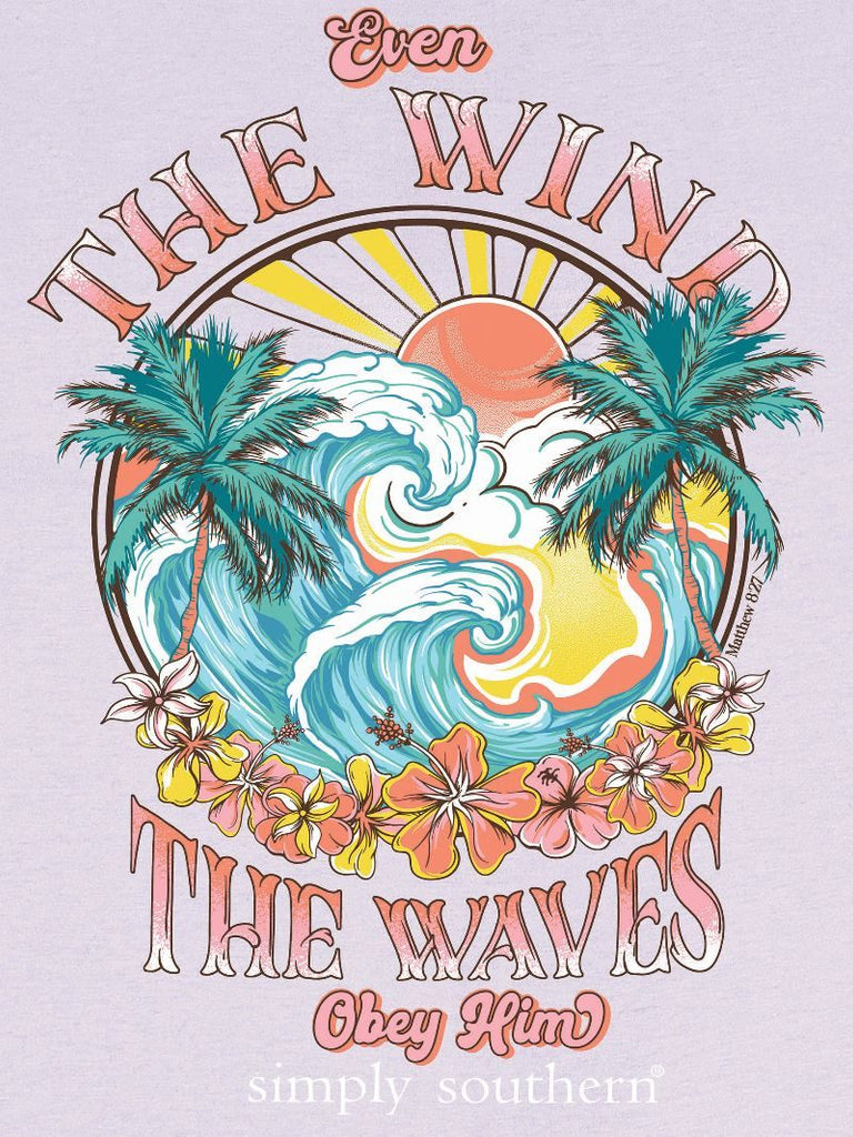 Even The Wind & The Wave Obey Him - Beach - SS - S25 - Adult T-Shirt