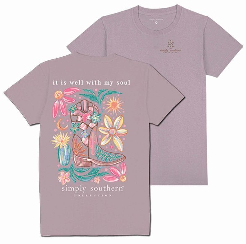 It is Well with My Soul - Country - Boot - SS - S25 - Adult T-Shirt