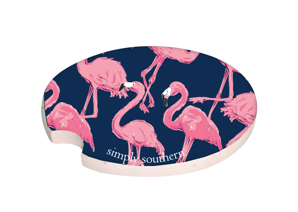 Car Coaster - Happy - S20 - Simply Southern