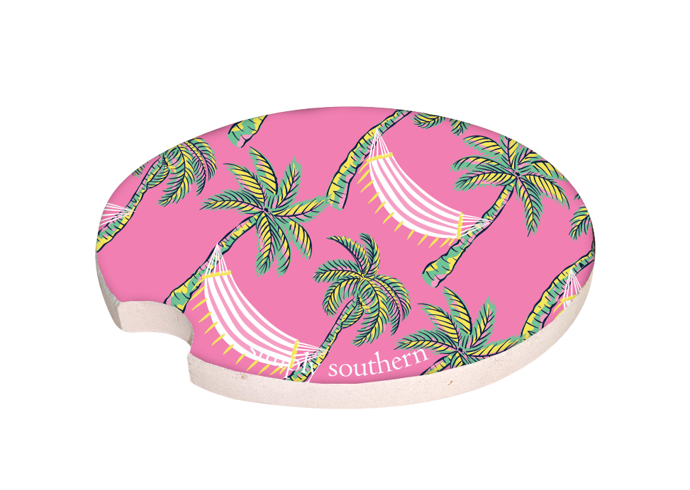 Car Coaster - Happy - S20 - Simply Southern