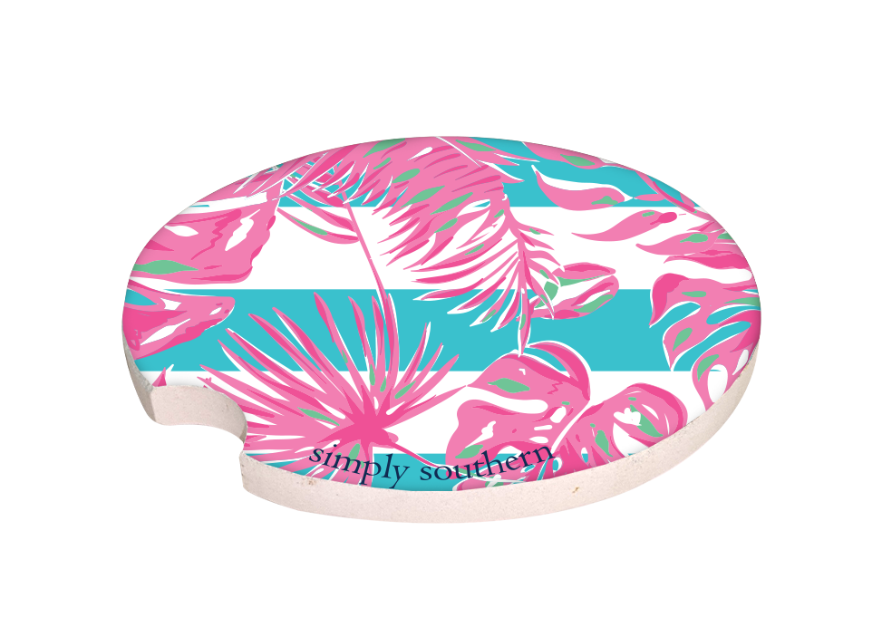 Car Coaster - Happy - S20 - Simply Southern