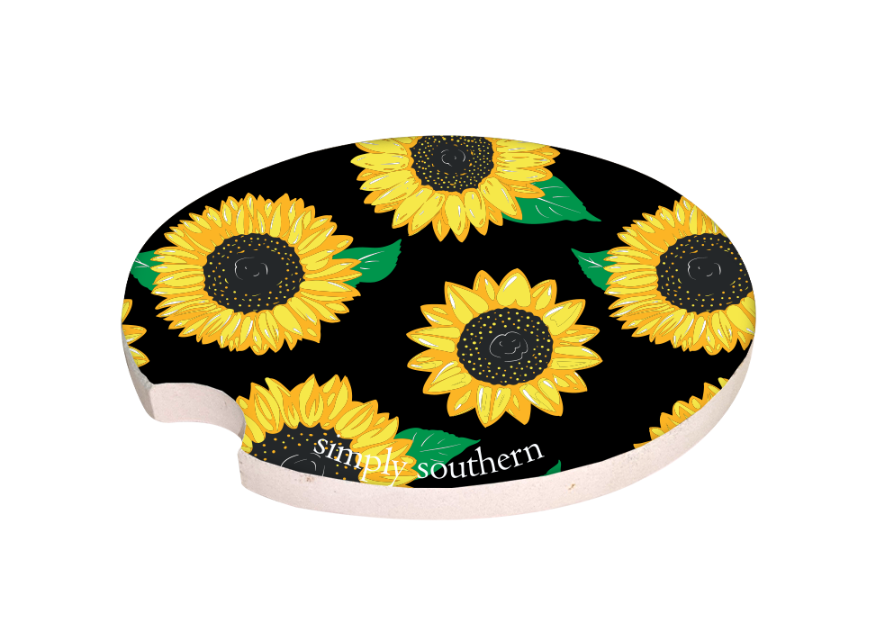 Car Coaster - Happy - S20 - Simply Southern