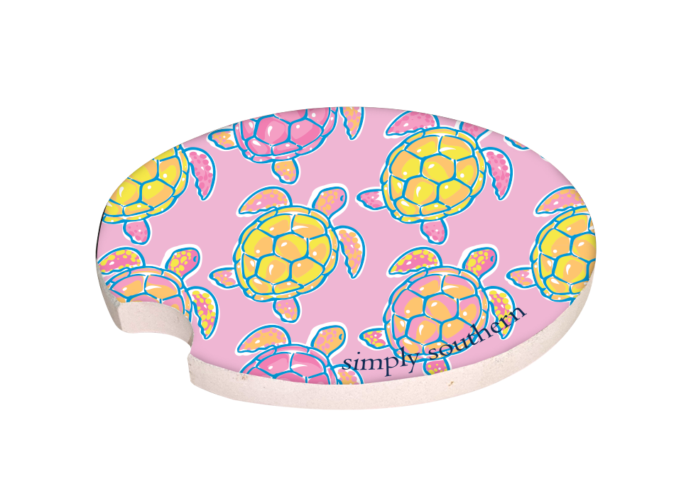 Car Coaster - Happy - S20 - Simply Southern