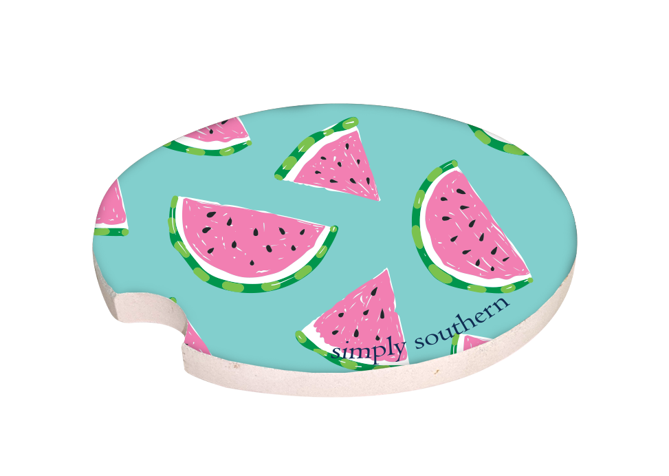 Car Coaster - Happy - S20 - Simply Southern