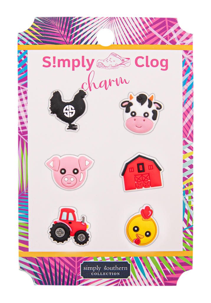 Shoe Charms - 6 pack - Simply Southern