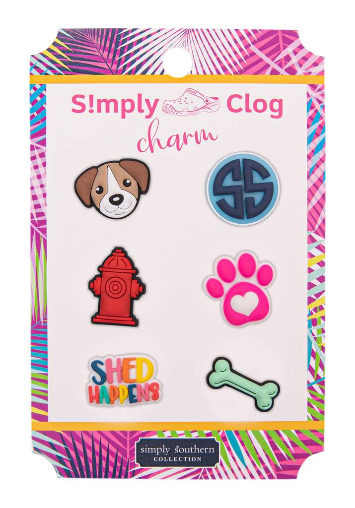 Shoe Charms - 6 pack - Simply Southern