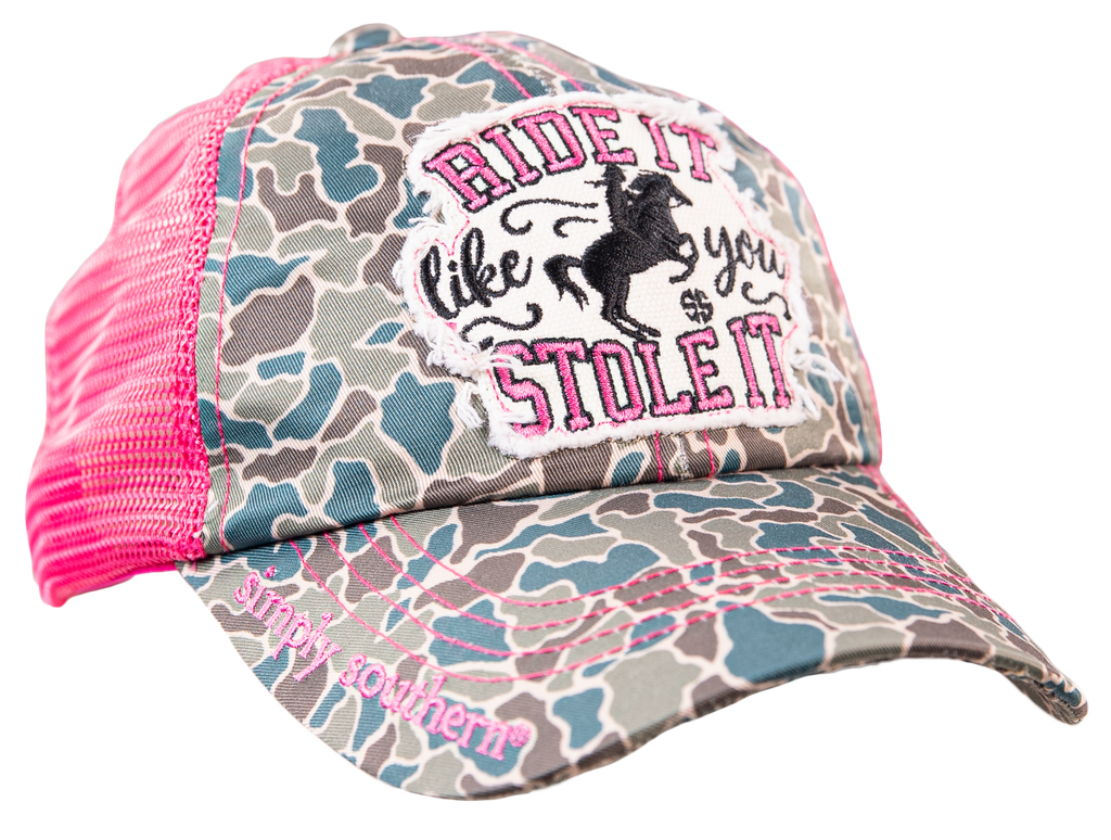 Fashion Messy Bun Hats - Wild - S22 - Simply Southern