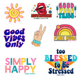 Decals 2 Pack With 6 Mini Stickers - SS - S21 - Simply Southern