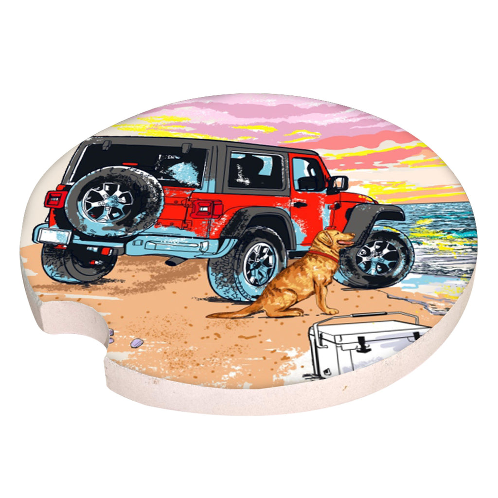 Men Car Coaster - S23 - Simply Southern (Sold in a set of 2)