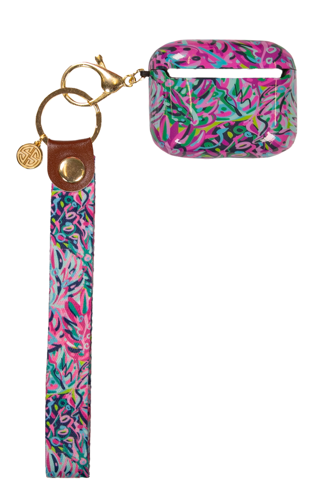 Apple Air Pod Case With Matching Keychain - F21 - Simply Southern