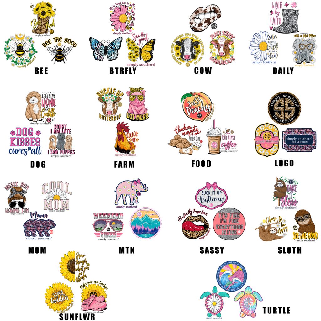 Decals 3 Pack - F21 - Simply Southern