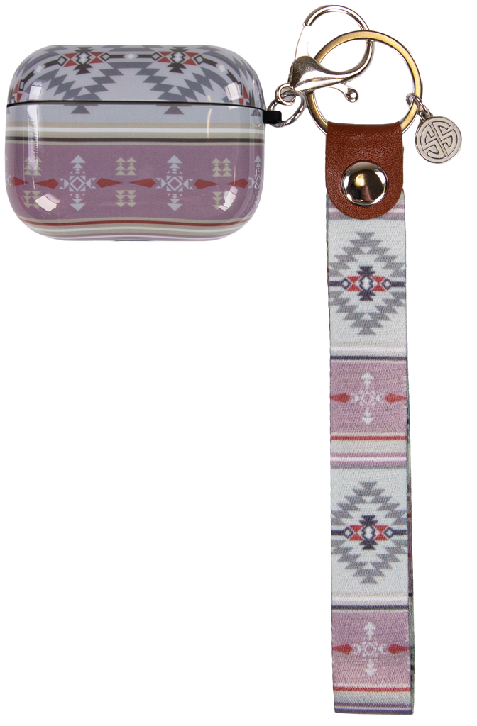 Apple Air Pod PRO Case With Matching Keychain - F22 - Simply Southern