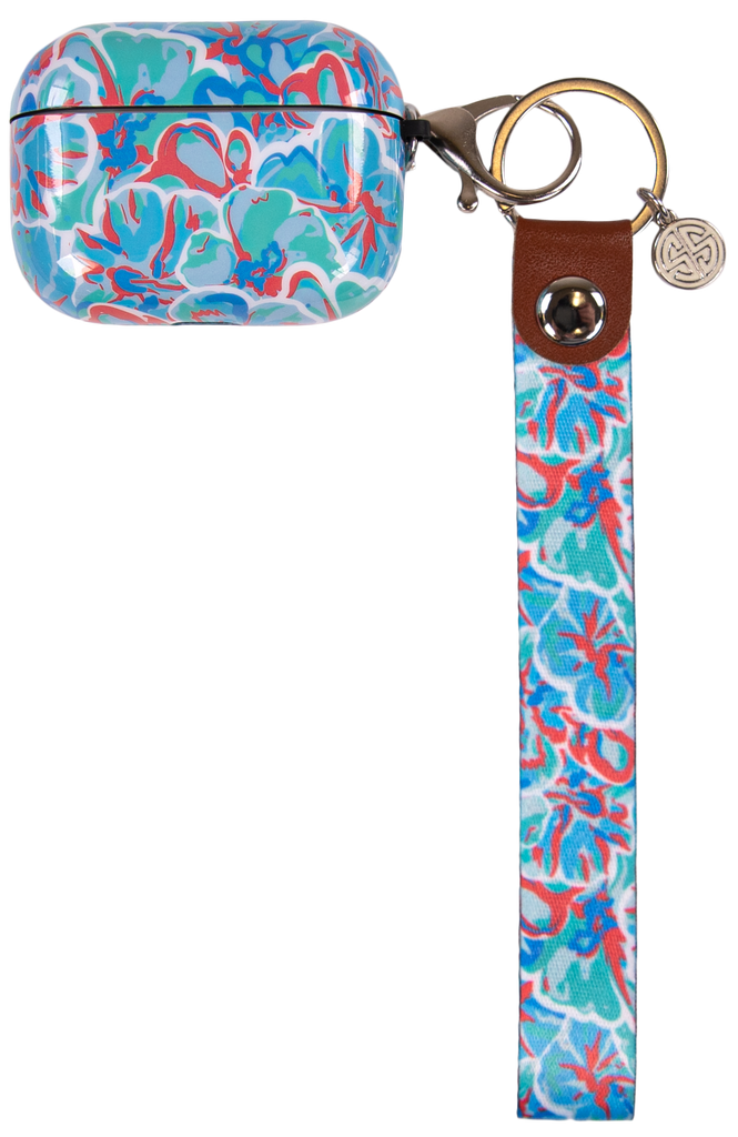 Apple Air Pod PRO Case With Matching Keychain - F22 - Simply Southern