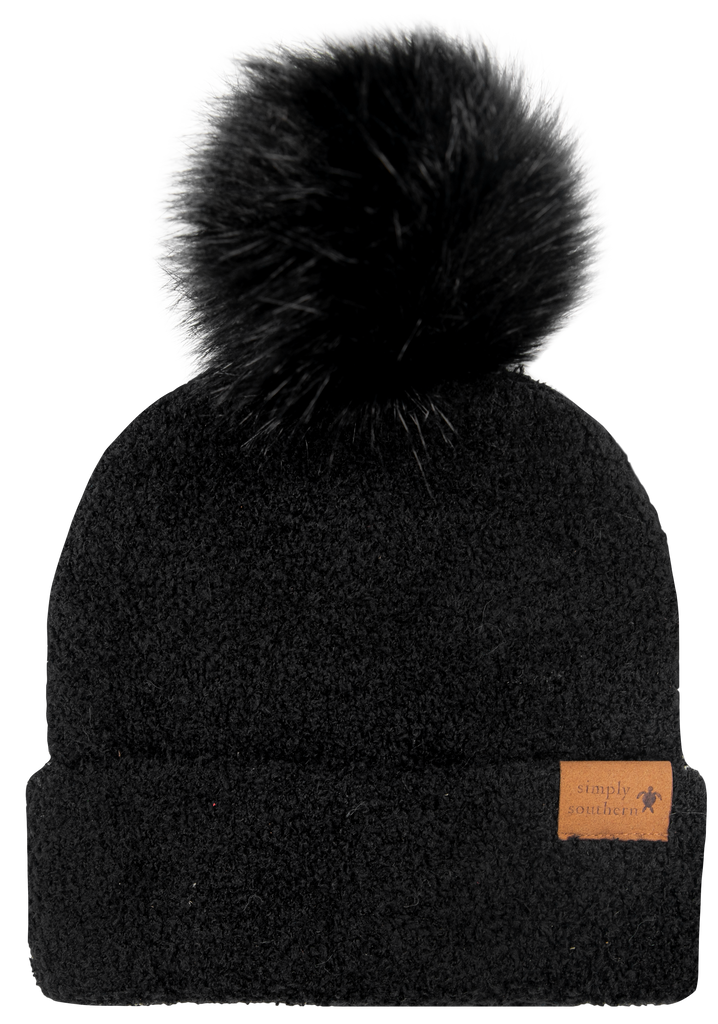 Fuzzy Beanie - F22 - Simply Southern