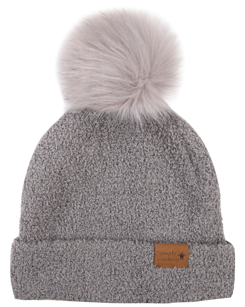 Fuzzy Beanie - F22 - Simply Southern