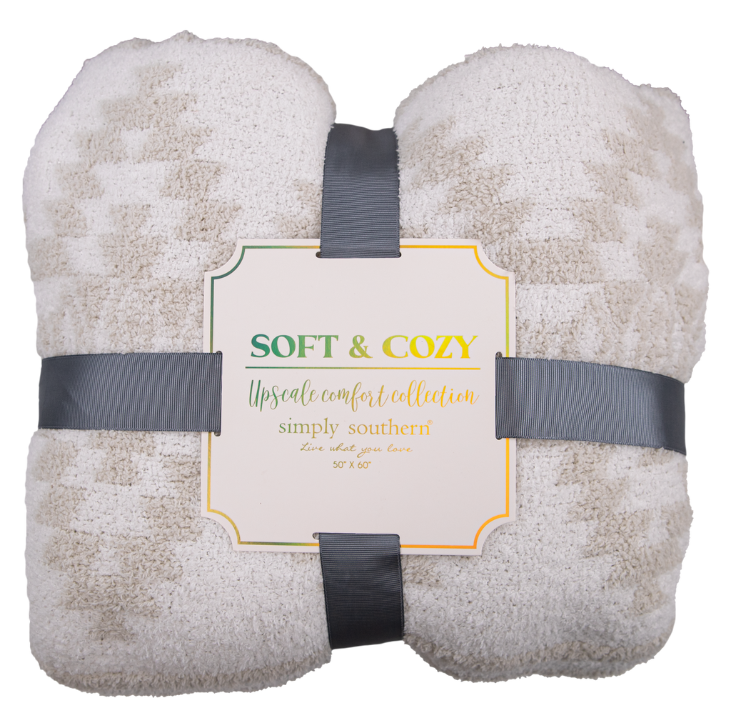 Simply Soft Sherpa Blanket - Upscale Comfort Collection - SS - F22 - Simply Southern